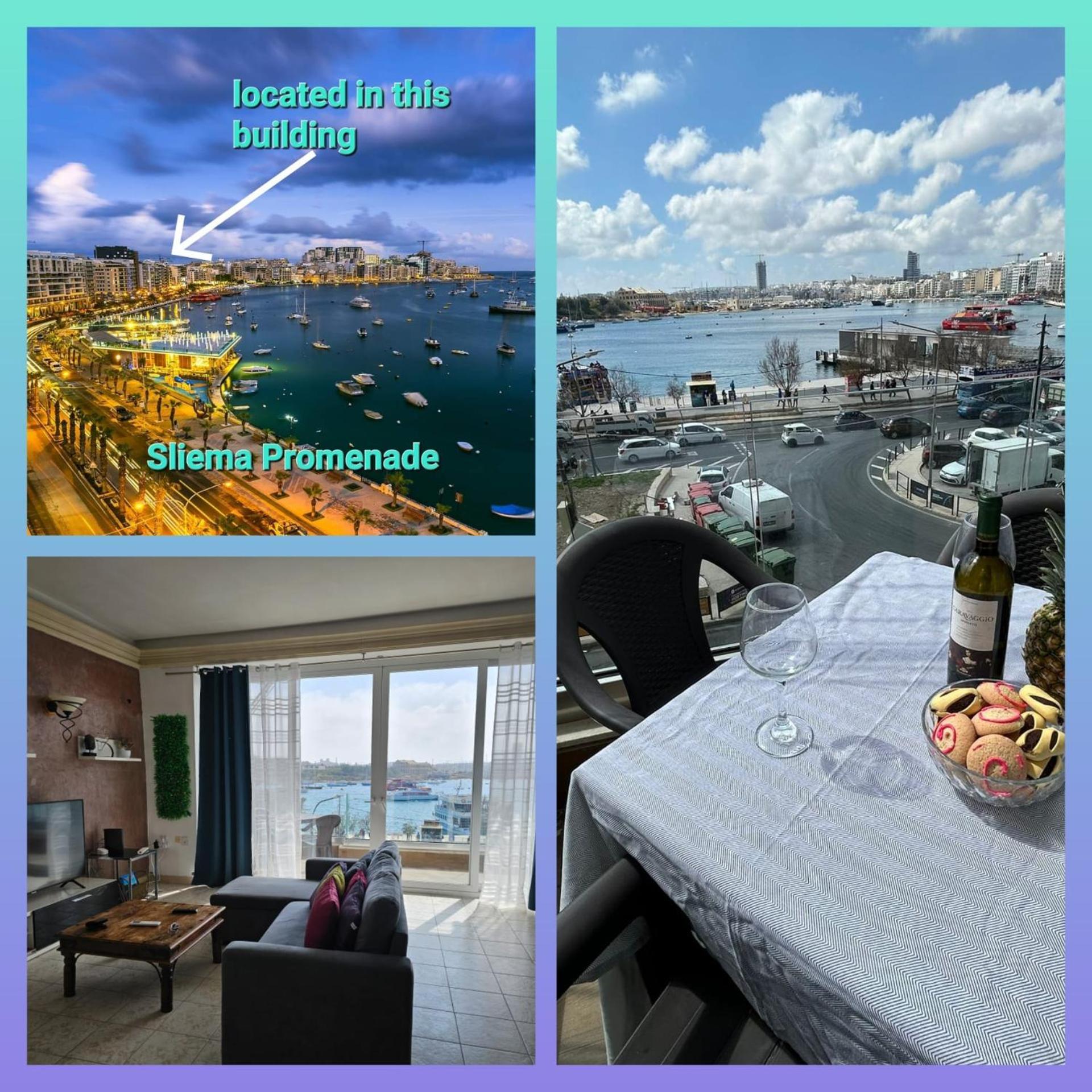 Seaview And Valletta View 3 Bedrooms 2 Bathrooms